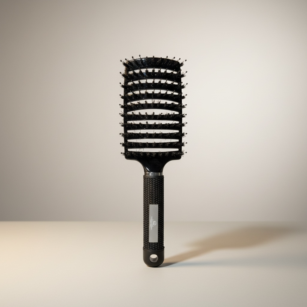 Professional Detangling Boar Bristle Brush for Hair Extensions