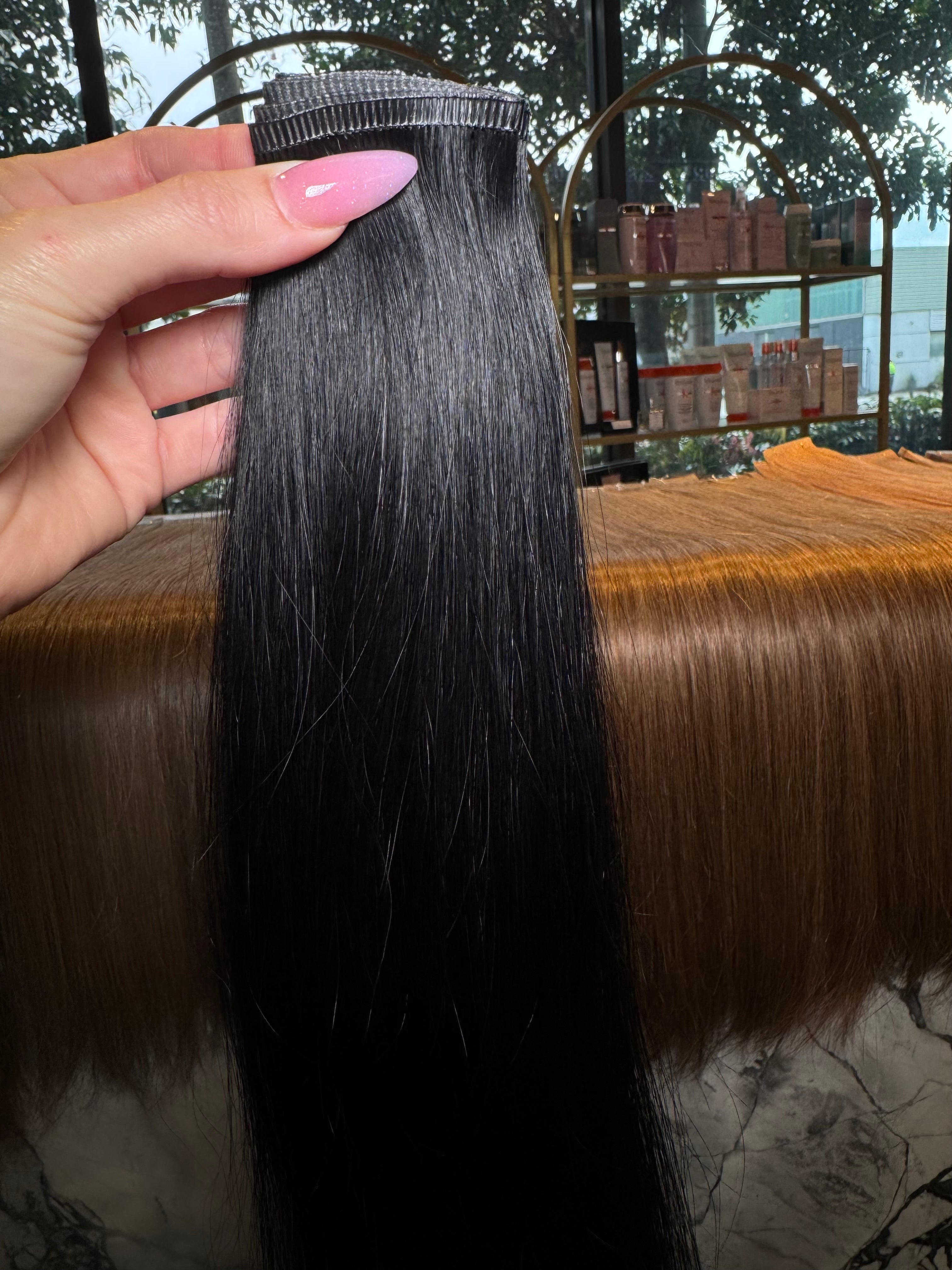 Flat Weft Hair Extensions - 20” 50g
